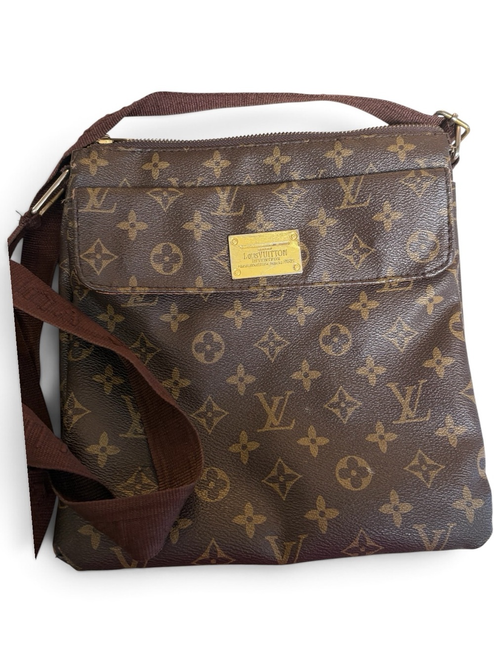 Designer inspired crossbody bag